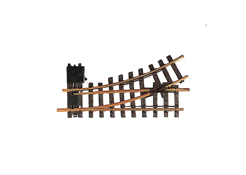 LGB 12100 - Handweiche links, R1, 30°