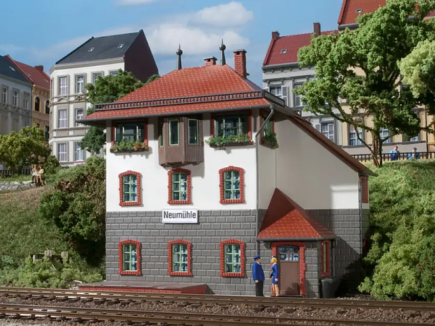 Auhagen 11373 - H0-Stellwerk Neumühle