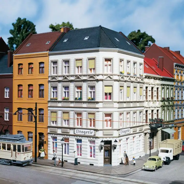 Auhagen 11398 - H0-Eckhaus Schmidtstraße 25