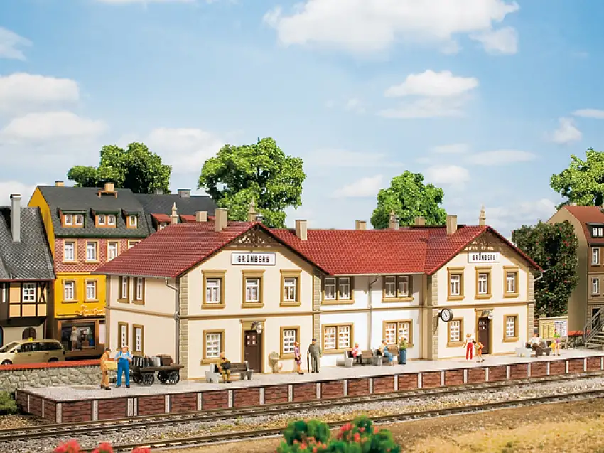 Auhagen 11413 - H0-Bahnhof Grünberg