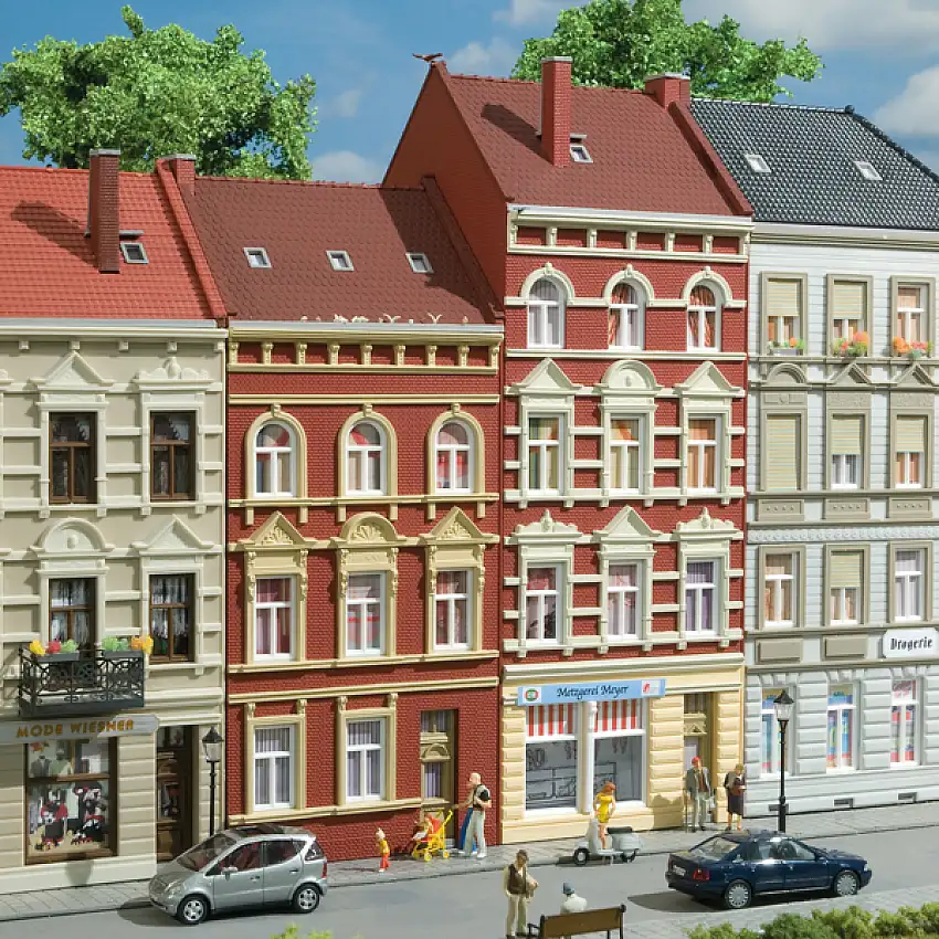 Auhagen 11417 - H0-Stadthäuser Schmidtstraße 27/29