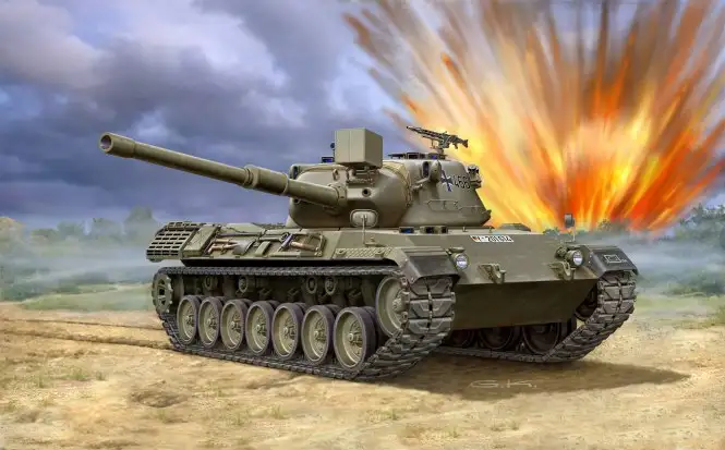 Revell 03240 - 1:35-Leopard 1