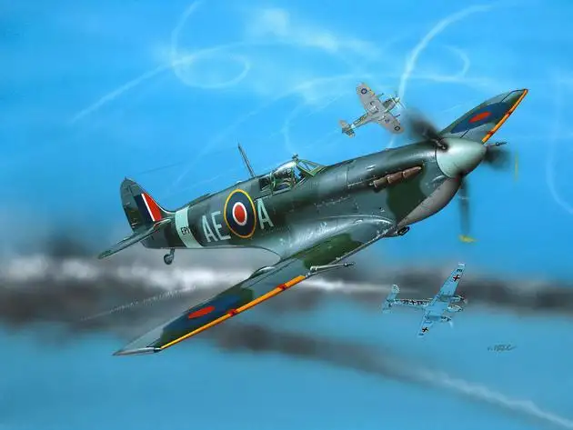 Revell 04164 - 1:72-Spitfire Mk V b