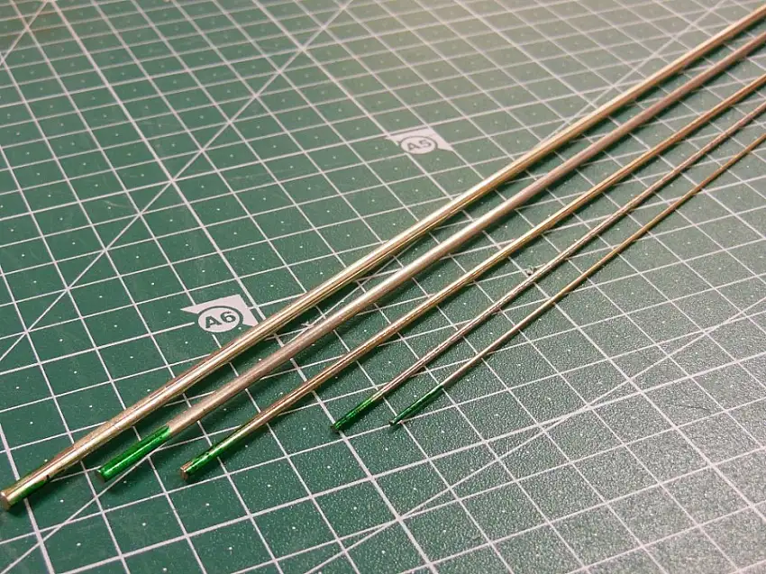 1,0mm x 1000mm Rundstab Neusilber