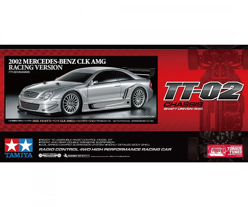 1:10 RC Mercedes-Benz CLK AMG 2002 TT-02