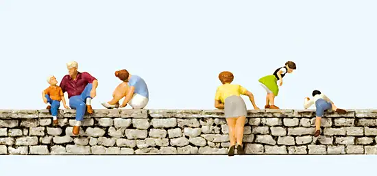 Preiser 10615 - Auf der Mauer