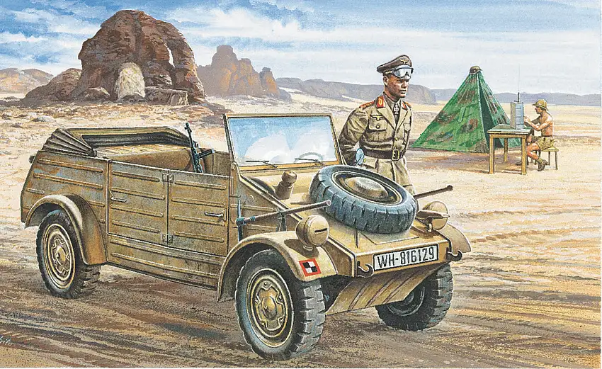 Italeri 510000312 - 1:35 VW Typ 82 Kübelwagen