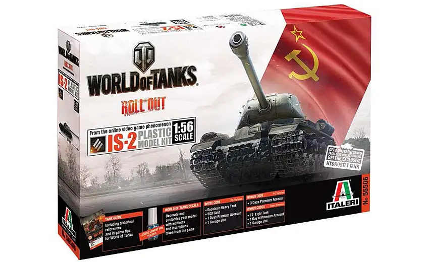 Italeri 510056506 - 1:56 IS-2 WoT