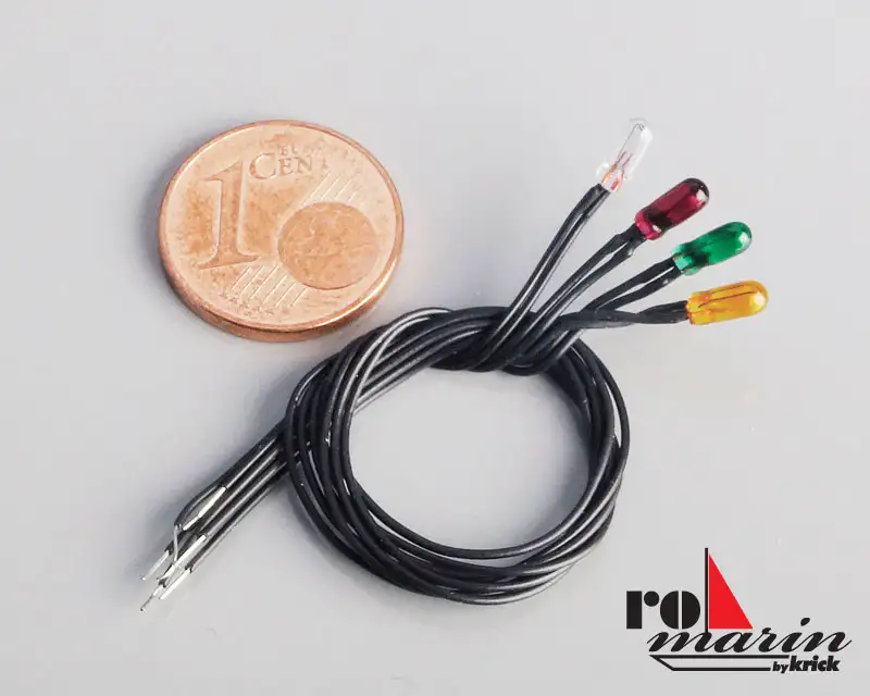 50 Glühlampen klar 6V/50 mA D2,3 mm
