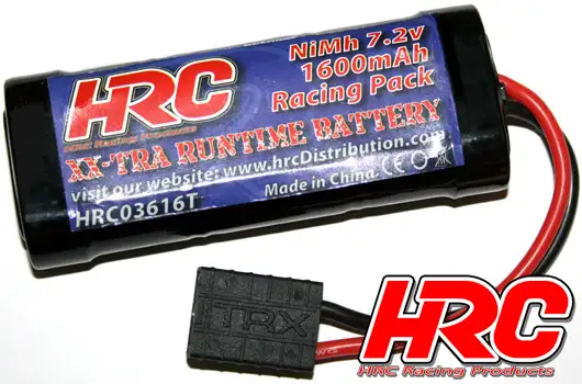Akku für Micro Cars 7,2V 1600mAh Traxxas Stecker