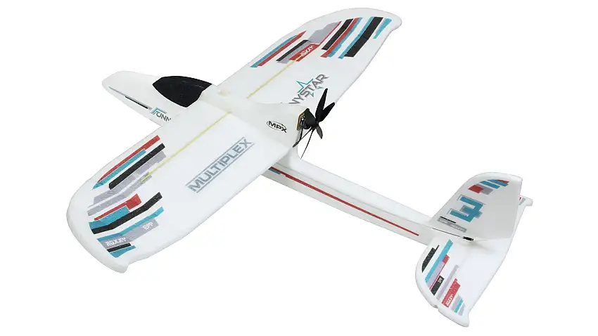 Baukasten Multiplex Funnystar Anfängerflugzeug inkl. Elektronik