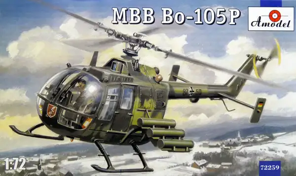 Amodel MBB Bo-105P #72259