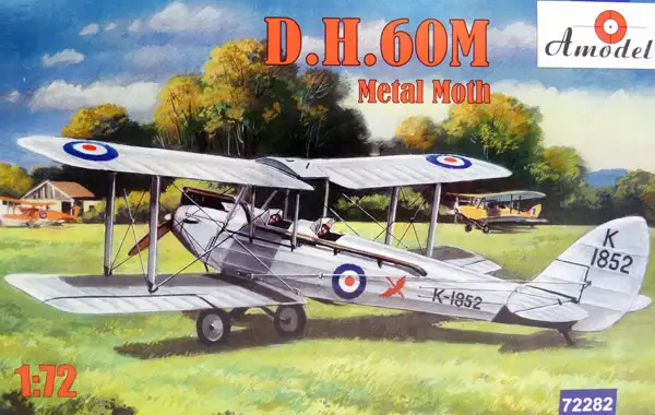 Amodel De Havilland D.H.60M Metal Moth, #72282