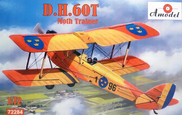 Amodel De Havilland D.H.60T Moth Trainer, #72284