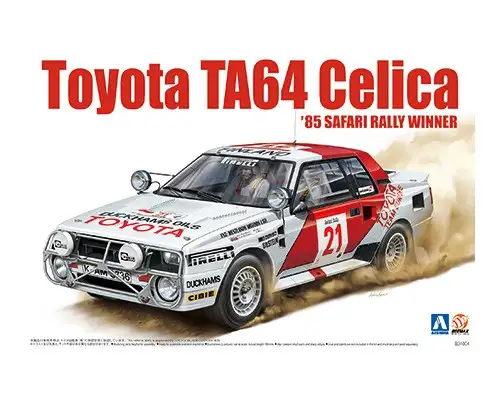 Beemax Aoshima Toyota Celica TA64, ´85 Safari Rally Winner, #084564