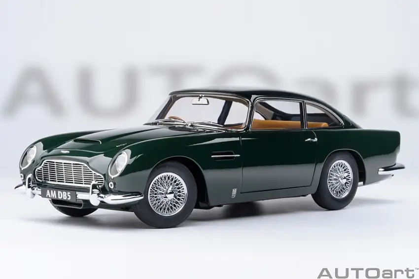 Aston Martin DB5 1964 british racing green Modellauto 1:18 Autoart