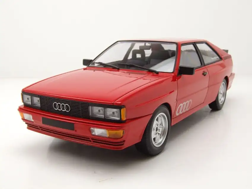 Audi Quattro 1980 rot Modellauto 1:18 Minichamps