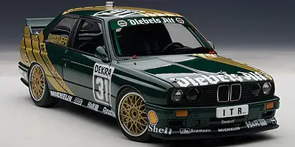 Autoart BMW M3 e30 2.5 Sportevo DTM 1991 MM Diebels Racing Team, #31 Christian Danner, #89148
