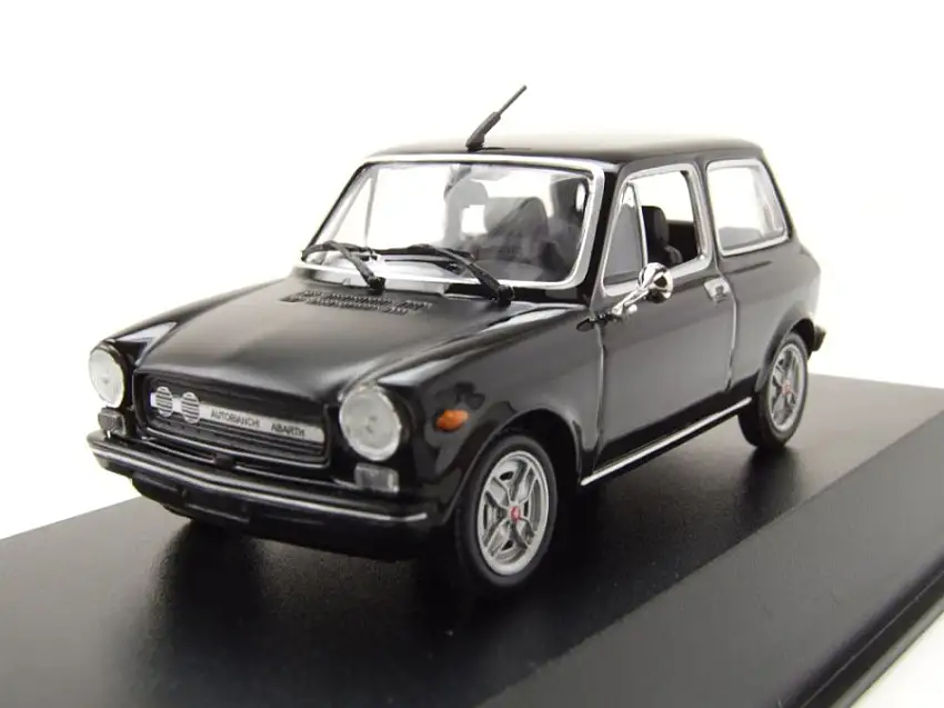 Autobianchi A112 Abarth 1974 schwarz Modellauto 1:43 Maxichamps