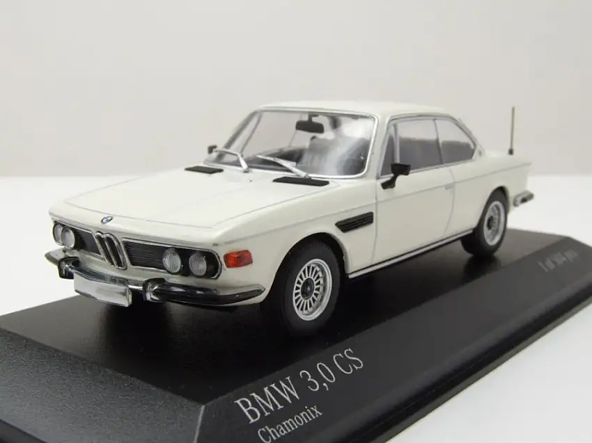 BMW 3.0 CS 1968 weiß Modellauto 1:43 Minichamps