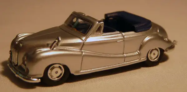 Brekina / Resina BMW 502 Cabrio silber #24502