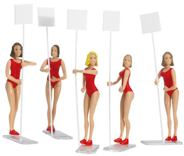 Carrera Evolution / Digital 132 #21113 Figurensatz Gridgirls