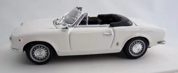 Exem / Pego Fiat 124 Sport Spyder offen 1966 weiß