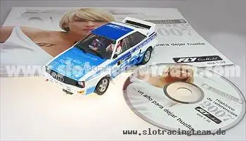 FLY / GB Audi quattro A2 Edición Especial weiss mit CD