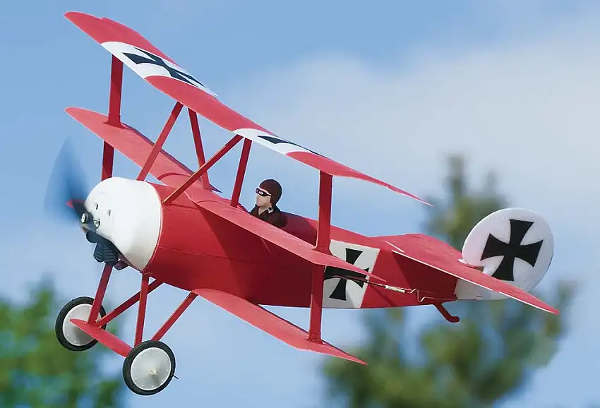 Flyzone Fokker DR1 Micro Electric RTF FLZA2030