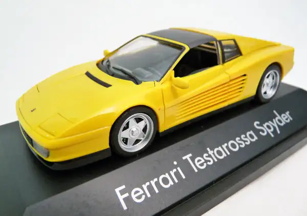 Herpa Ferrari Testarossa Spyder, gelb, #010313