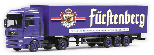 Herpa MAN TGA XXL Koffersattelzug "Fürstenberg Pilsener"