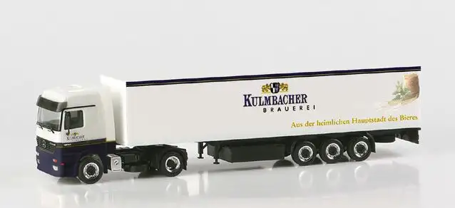 Herpa Mercedes-Benz Actros LH Koffersattelzug "Kulmbacher"