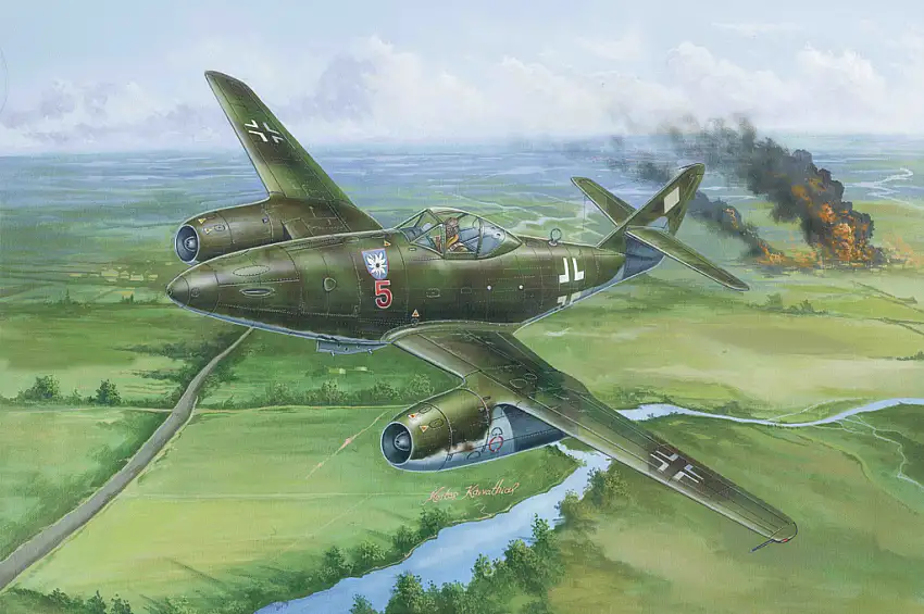 Hobby Boss Messerschmitt Me 262 A-1A/U1, #80370