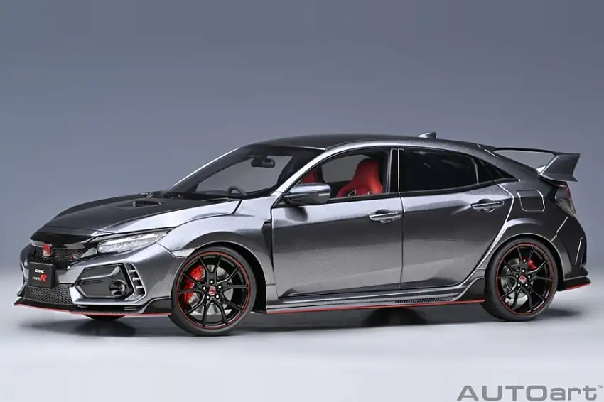 Honda Civic Type R FK8 2021 polished metal metallic Modellauto 1:18 Autoart