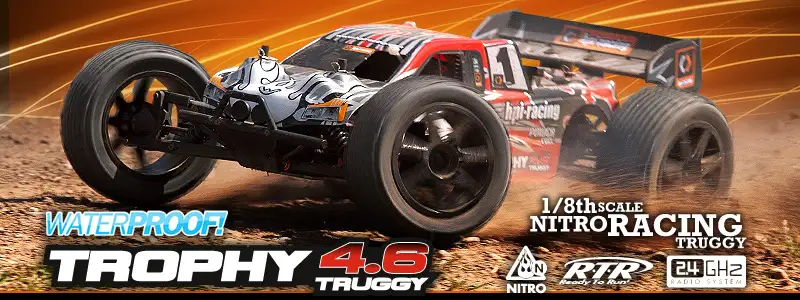 HPI Trophy 4.6 Truggy RTR Nitro Stadium Truck #107014