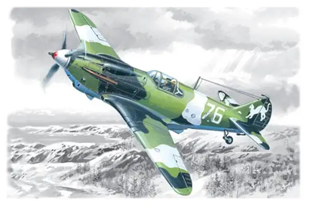 ICM Lavochkin LaGG-3 series 1-4 soviet fighter #48091