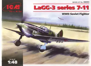 ICM Lavochkin LaGG-3 series 7-11 soviet fighter #48093
