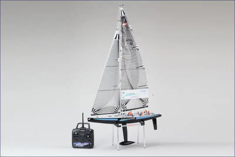 Kyosho Fortune 612 II KT-21 Readyset RTR "Black Hull Edition" (mit 2.4 GHz RC-Anlage) #40041DS