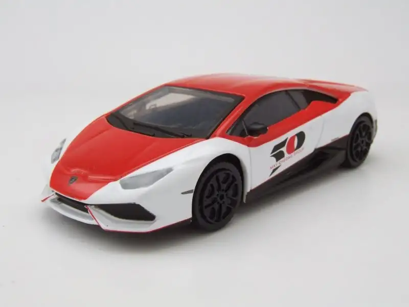 Lamborghini Huracan LP610-4 Toy Fair 2017 rot weiß Modellauto 1:43 Bburago