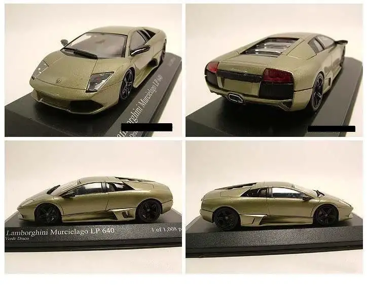 Lamborghini Murcielago LP640 2006 grün metallic Modellauto 1:43 Minichamps
