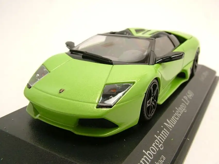 Lamborghini Murcielago LP640 Roadster 2007 grün Modellauto 1:43 Minichamps