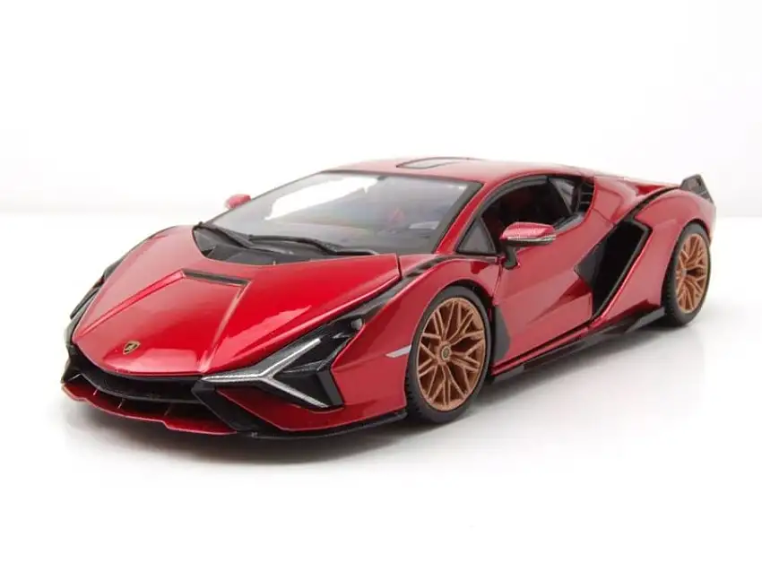 Lamborghini Sian FKP 37 rot Modellauto 1:24 Bburago