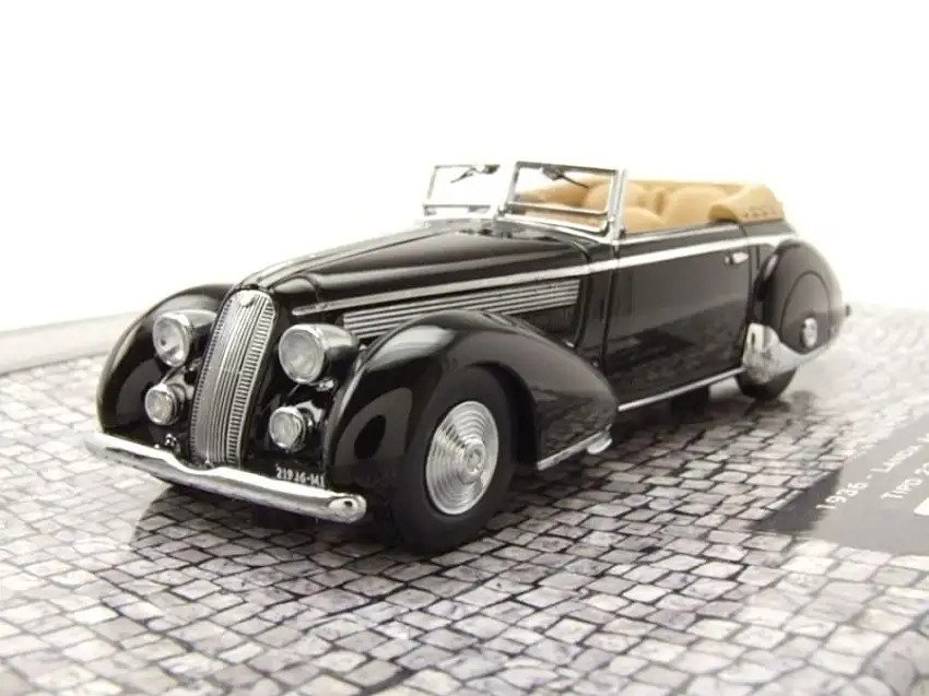 Lancia Astura Tipo 233 Corto 1936 schwarz Modellauto 1:43 Minichamps