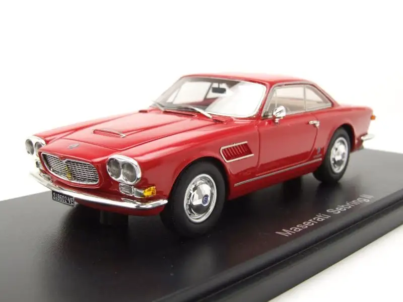 Maserati Sebring II 1963 rot Modellauto 1:43 Neo Scale Models