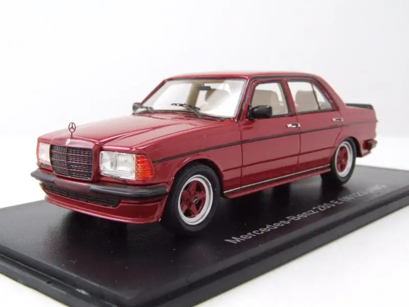Mercedes 280 E AMG W123 1980 rot metallic Modellauto 1:43 Neo Scale Models