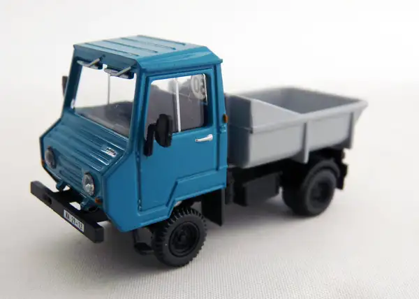 Minicar Modelle Multicar Muldenkipper, blau, #58106