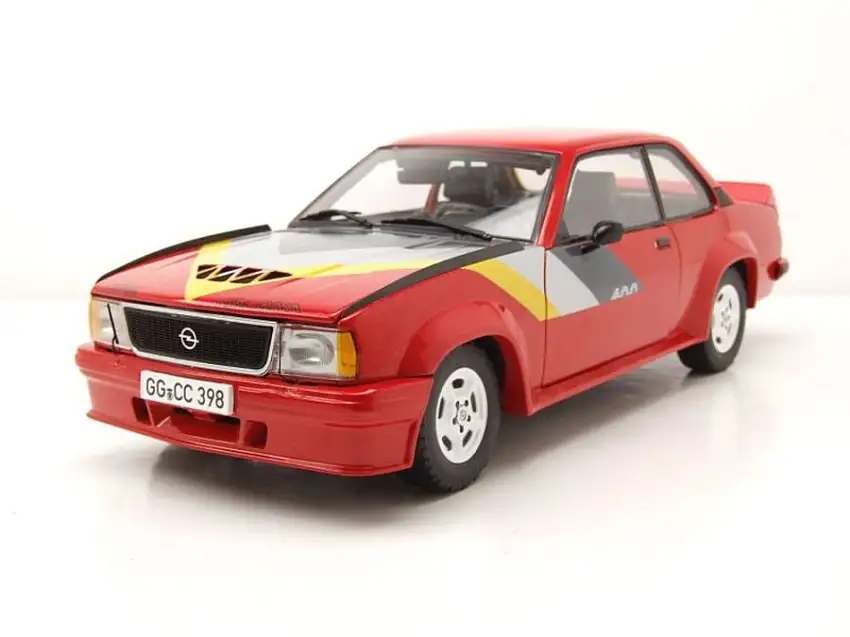 Opel Ascona 400 1982 rot Modellauto 1:18 Sun Star