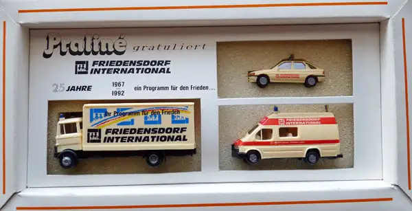 Praliné Sonderset 25 Jahre Friedensdorf International, #SET7