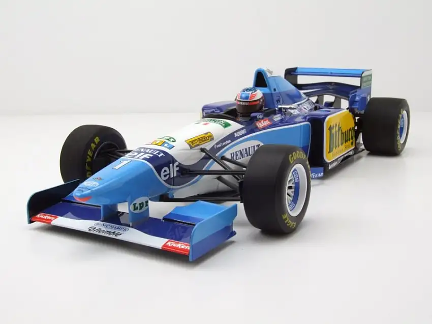 Renault Benetton B195 Sieger Formel 1 Belgien GP 1995 Michael Schumacher Modellauto 1:18 Minichamps