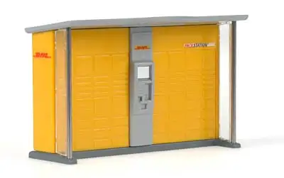 Rietze #70217 Packstation Typ FS Deutsche Post AG